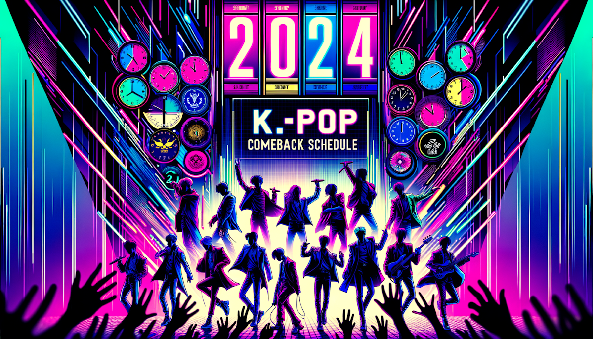 2024 K-pop comeback schedule 2024 K-pop comeback schedule